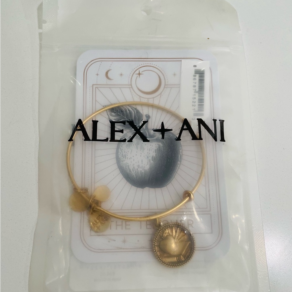 Alex and Ani Gold Charm Bracelet